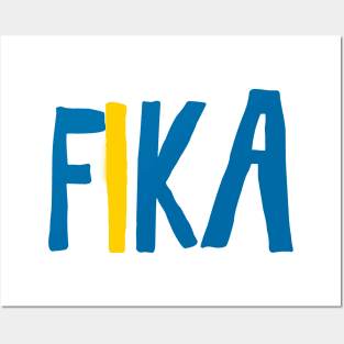Swedish Fika Sweden Coffee break Posters and Art